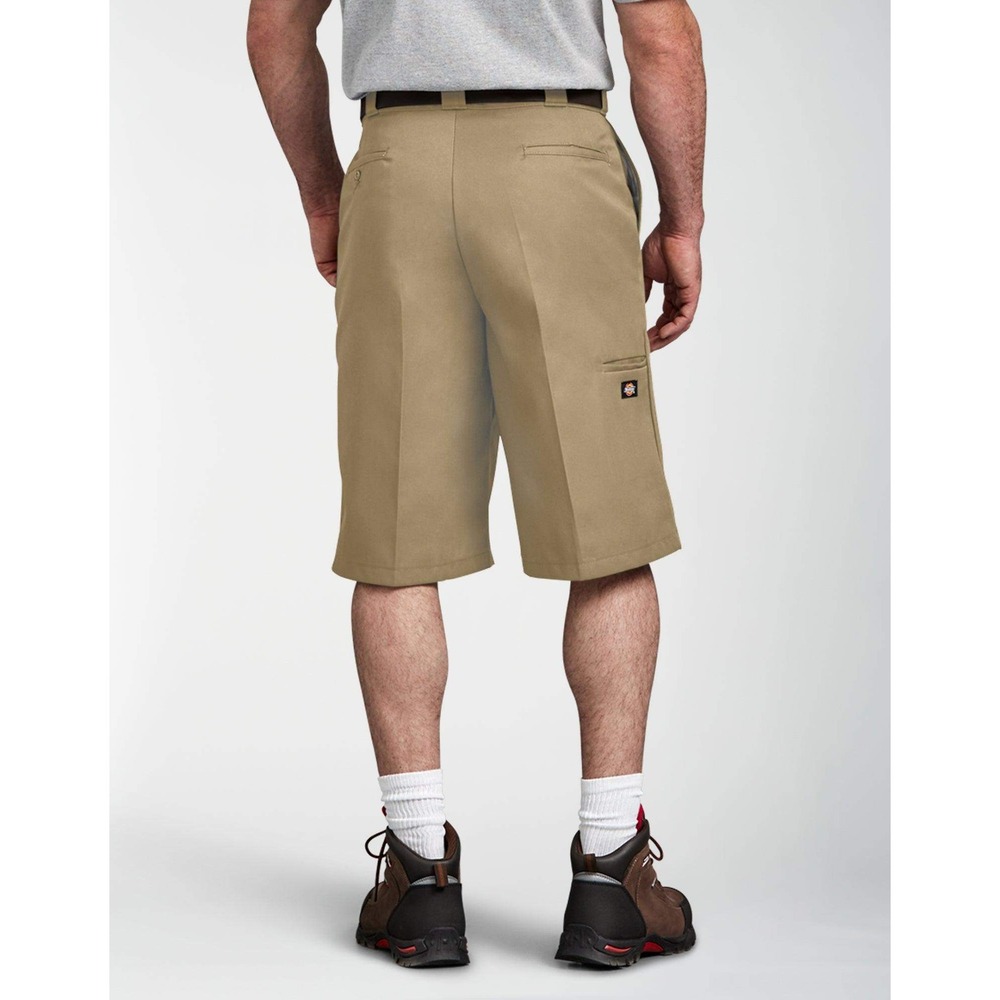 NWT Dickies Mens Loose Fit Twill Work Short 13 Inseam Khaki D42283KHK Size 30